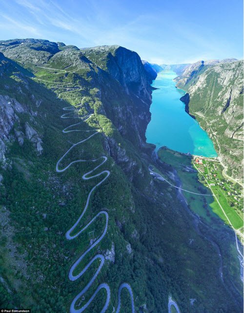 "Sững sờ" trước cảnh thiên nhiên hùng vĩ ở Na Uy