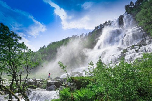 "Sững sờ" trước cảnh thiên nhiên hùng vĩ ở Na Uy