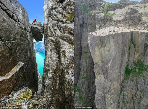 "Sững sờ" trước cảnh thiên nhiên hùng vĩ ở Na Uy