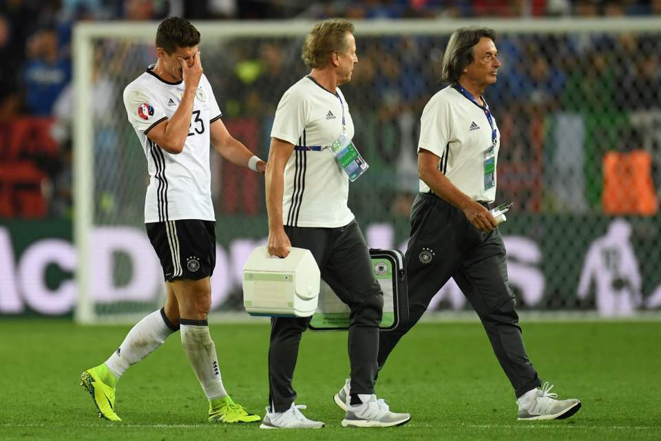 Tiền đạo ĐT Đức sớm khép lại EURO 2016