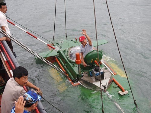 Để thử nghiệm "tàu ngầm Hoàng Sa" phải có 6 tàu quây xung quanh
