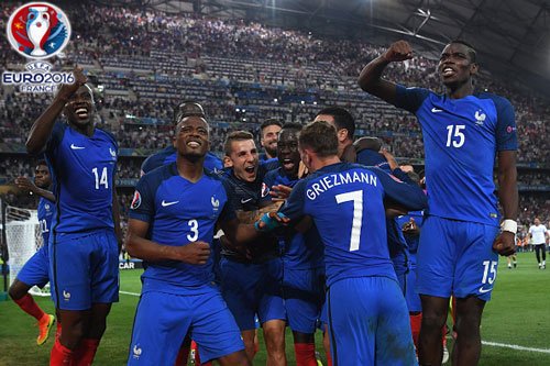 Vào chung kết EURO 2016, ĐT Pháp thiết lập kỷ lục mới