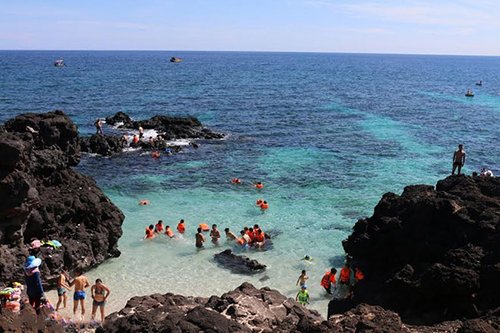 Lạc vào chốn thiên đường "Maldives phiên bản Việt" ở Lý Sơn