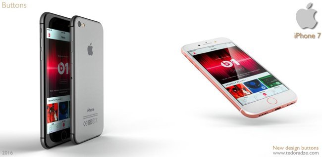iPhone 7 đẹp mê ly, giắc cắm tai nghe đã biến mất