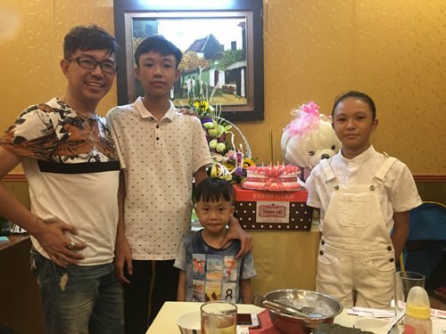 Long Nhật: "Biết ơn bà xã đã sinh cho tôi 4 đứa con"