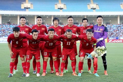ĐT Việt Nam tụt bậc trên BXH FIFA tháng 7.2016