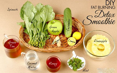 Tự chế sinh tố rau quả để giảm cân nhanh trong ngày hè