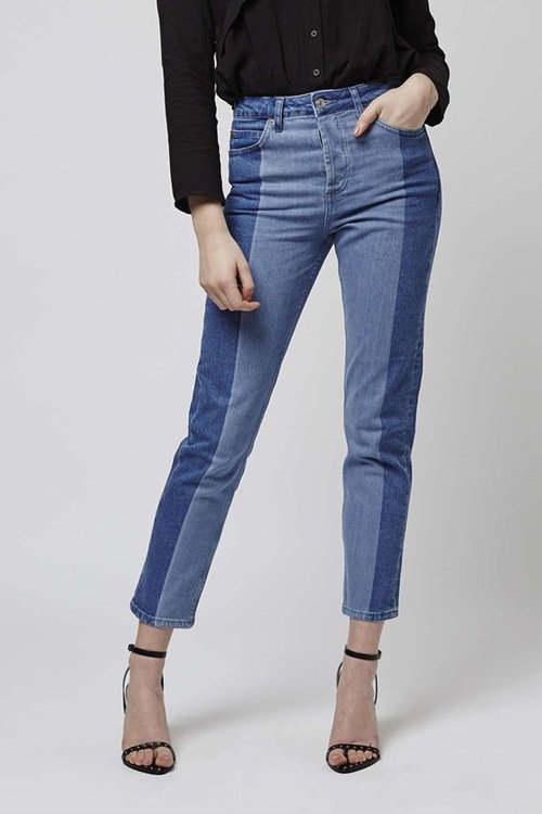 Quần jeans 2 màu - xu hướng phải thử ngay hè này!