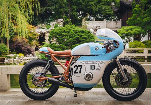 Ngắm Anthony Honda CB550 độ phong cách cafe racer