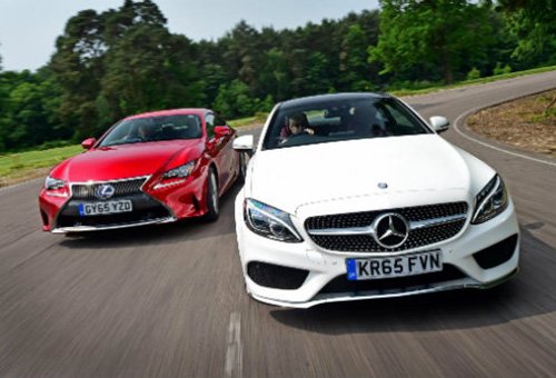 Nên chọn mua Mercedes C-Class Coupe hay Lexus RC?
