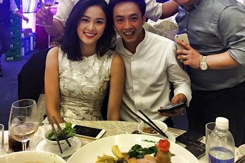 Cường Đôla chủ động khen Hạ Vi trên trang cá nhân