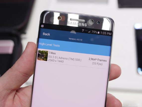 Samsung Galaxy Note 7 đọ hiệu năng với các siêu phẩm khác