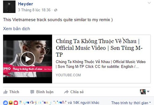 Vlogger Mỹ đăng clip phân tích MV của Sơn Tùng đạo nhạc