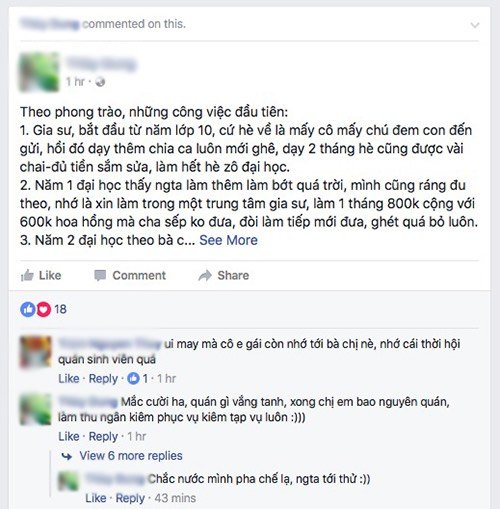 Facebooker Việt “phát sốt” với trào lưu “7 công việc đầu đời”