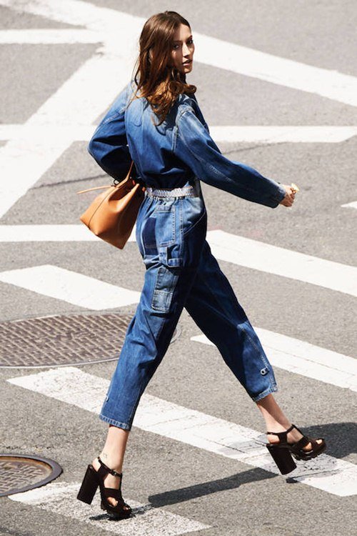 Thu rồi, lại đến mùa diện áo khoác jeans