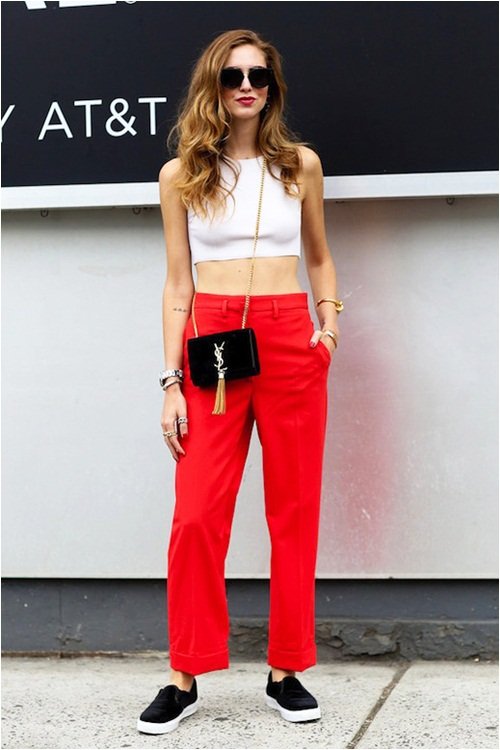 Croptop và bí quyết mặc đẹp từ hè sang thu