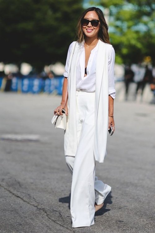 Blazer không tay – Kiểu áo khoác thu này không thể thiếu