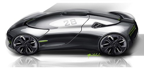Tận mục concept coupe 2 cửa THX dành cho tương lai