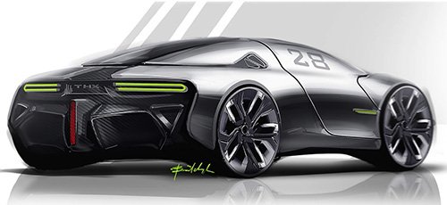 Tận mục concept coupe 2 cửa THX dành cho tương lai
