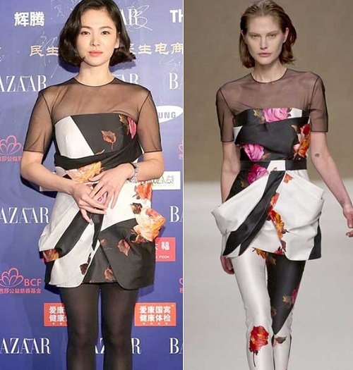 Váy giản dị của Song Hye Kyo cũng tốn 50 triệu đồng