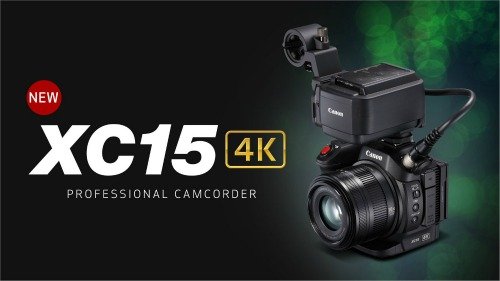 Canon cho ra mắt máy ảnh XC15 hỗ trợ quay video 4K UHD