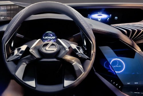 Lexus UX concept có nội thất ba chiều cực chất