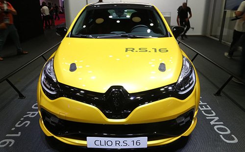 Renault Clio R.S. 16 concept nhỏ gọn ra mắt Paris Motor Show 2016