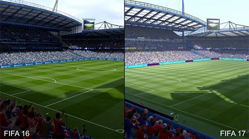 So sánh đồ họa FIFA 17 và 16: Thật hơn, có hồn hơn