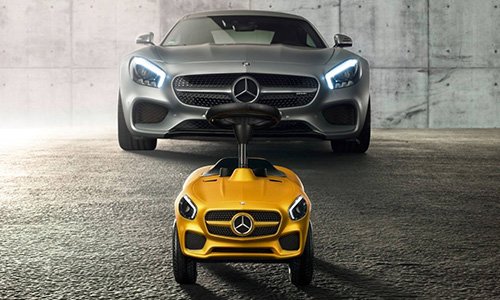 Mercedes trình làng xe AMG GT Bobby-Car dành cho trẻ em
