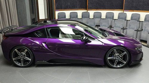 Mê mẩn với BMW i8 mang màu "Tím Chạng Vạng" cực độc