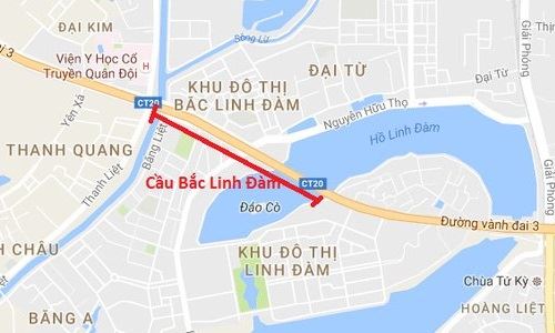 Hà Nội sắp xây cầu gần 44 tỷ đồng vượt hồ Linh Đàm