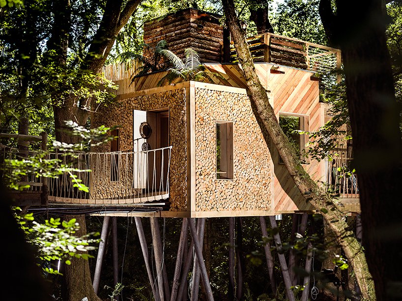 Ngắm thiết kế thú vị của ngôi nhà gỗ trên cây
