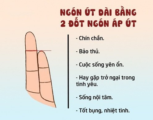 Cầm bàn tay phụ nữ, nhìn ngót út là biết ngay tương lai cuộc hôn nhân sướng hay khổ!