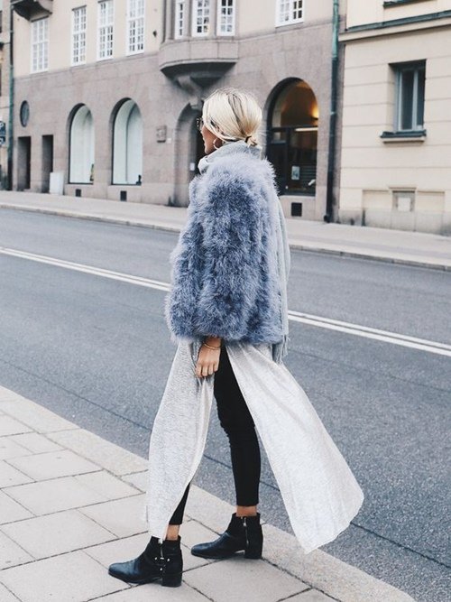 5 cách mặc áo khoác lông sexy hơn ngày chớm đông