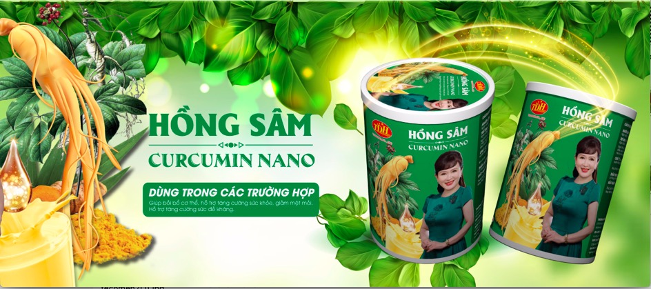Hồng Sâm NANO CURCUMIN - Công ty Cổ phần DV TM VTH Việt Nam : Món Quà Sức Khoẻ Từ Thiên Nhiên