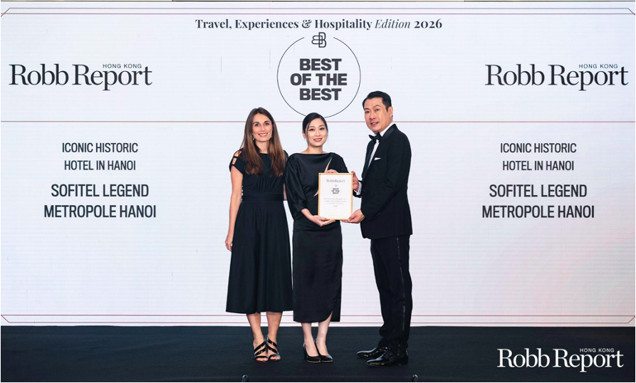 Sofitel và MGallery Collection vinh danh hàng loạt giải thưởng danh giá tại châu Á