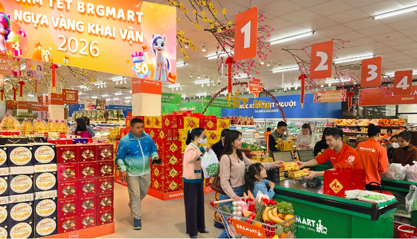 Sắm tết tại siêu thị BRGMart, Ngựa vàng khai vận 2026
